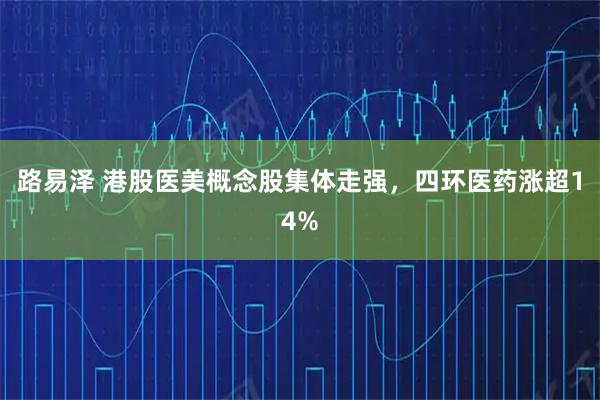 路易泽 港股医美概念股集体走强，四环医药涨超14%